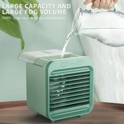 Alternative view of Universal 200 Ml Climatisation Ventilateur Humidification USB Refroidisseur De C...