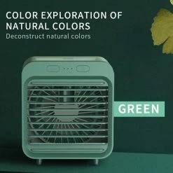 Universal 200 Ml Climatisation Ventilateur Humidification USB Refroidisseur De C... -Cecotec Shop 200 ml climatisation ventilateur humidification usb refroidisseur de circulation portable purificateur petit bureau seche cheveux bureau chambre a coucher vert 12805578 34482700 1140x1140