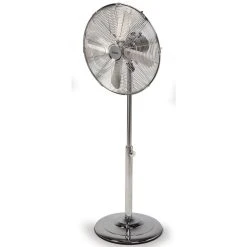 DOMO Ventilateur Sur Pied 40 Cm 50 W Chromé DO8132