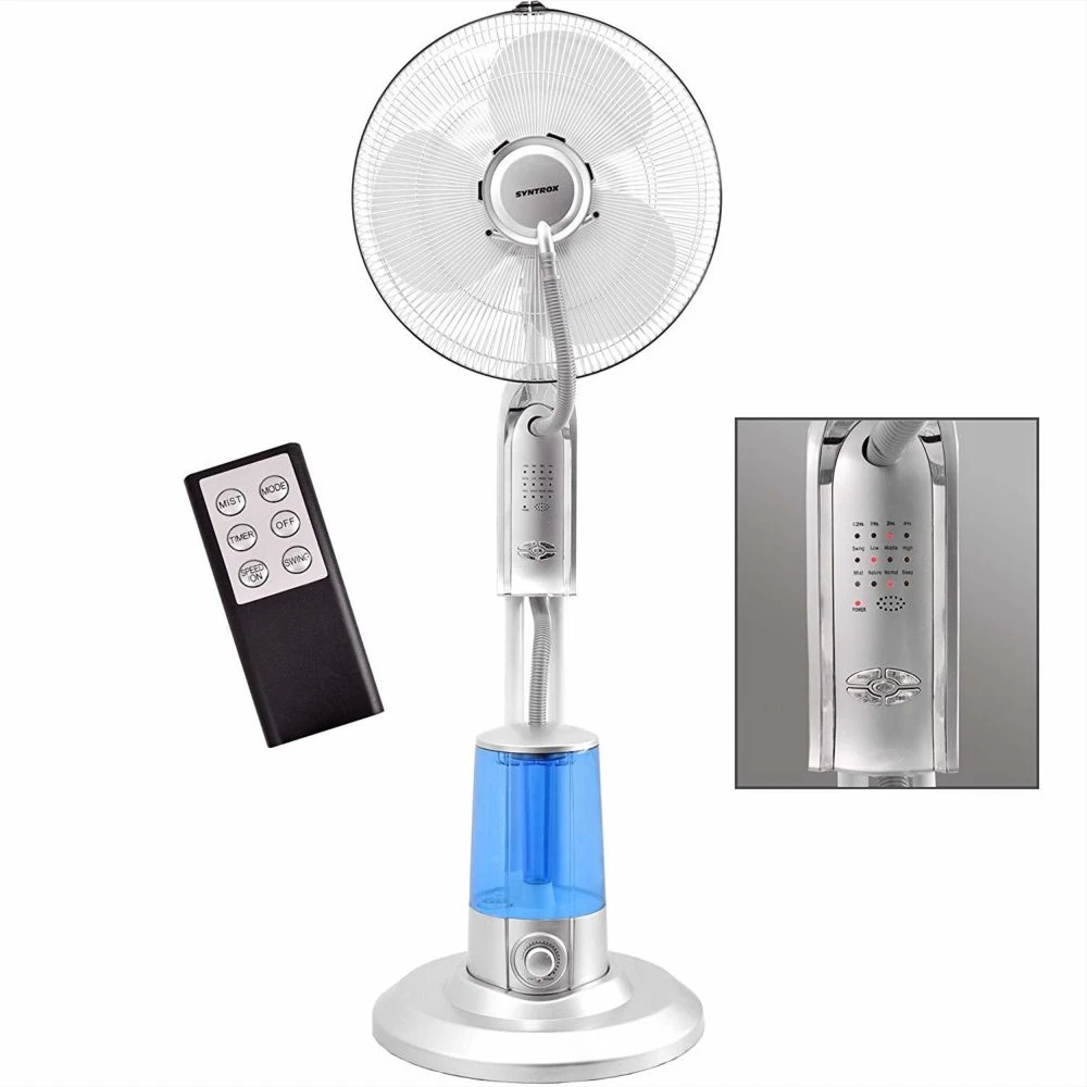 Syntrox-germany Ventilateur Sur Pied Avec Rafraichisseur D'air Et Humidificateur 75W B... 3 Syntrox-germany Ventilateur Sur Pied Avec Rafraichisseur D'air Et Humidificateur 75W B...