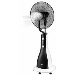 Unold 86910 Ventilateur Minuterie 90W 230V Plastique Blanc Noir