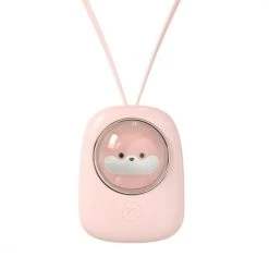 Universal Adorable Ventilateur De Cou USB Rechargeable Portable De Bureau De Des...