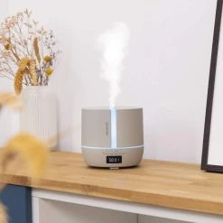 Cecotec, Diffuseur D'arômes, PureAroma 550 Connected Sand, Capacité ... 7 Cecotec, Diffuseur D'arômes, PureAroma 550 Connected Sand, Capacité ... -Cecotec Shop cecotec diffuseur daromes purearoma 550 connected sand capacite 500 ml 3 modes de fonctionnement ecran led hautparleur 9051695 23589879 1140x1140
