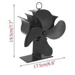 Alternative view of Universal Chauffage électrique D'hiver Ventilateur De Poêle Ventilateur De Po?...