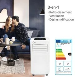 Suntec Climatiseur Mobile CoolFixx 2.0 Eco R290 APP Avec WIFI – 7000 BTU -Cecotec Shop climatiseur mobile coolfixx 20 eco r290 app avec wifi 7000 btu 12338648 32933142 1140x1140