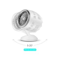 Wewoo Cycle De Convection De L'air De Charge Du Mini-chargeur USB Portable A... 9 Wewoo Cycle De Convection De L'air De Charge Du Mini-chargeur USB Portable A... -Cecotec Shop cycle de convection de lair de charge du mini chargeur usb portable reglableventilateur de refroidis