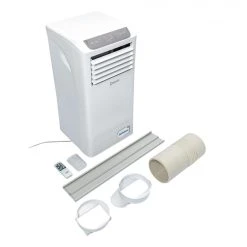 Daewoo DA9KWE Climatiseur Mobile - 3-en-1 - Déshumidification - Venti... -Cecotec Shop daewoo da9kwe climatiseur mobile 3 en 1 deshumidification ventilateur 9000 btu minuterie pour chambre et salon 10195004 26264364 1140x1140