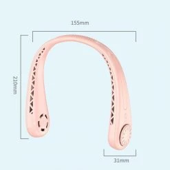 Alternative view of Universal Mini Portable Hypocrite Ventilateur Refroidissement Ventilateur Cou 18...