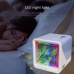 Alternative view of Universal Mini USB Air Cooler Portable Air Conditioning Humidifier Purifier Vent...
