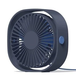 Universal Mini Ventilateur De Bureau USB 3 Vitesses Bande De Refroidissement Per...