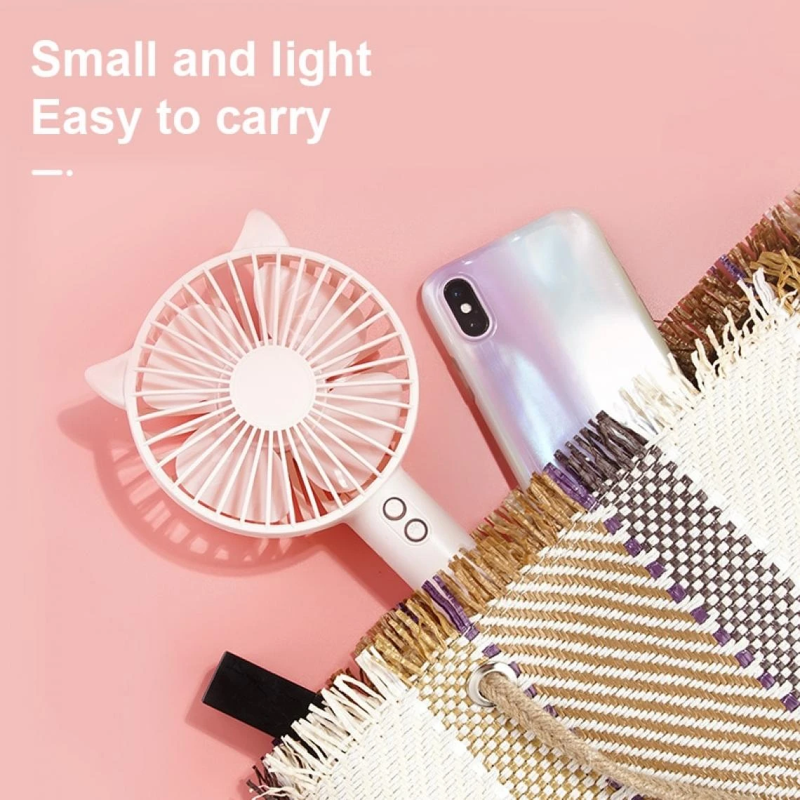 Universal Mini Ventilateur Portable Portable Ventilateur Rechargeable USB Lampes... 7 Universal Mini Ventilateur Portable Portable Ventilateur Rechargeable USB Lampes... – Image 5