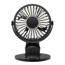 Alternative view of Marque Generique Portable USB Petit Ventilateur Rechargeable Clippés Lit Bureau Des é...