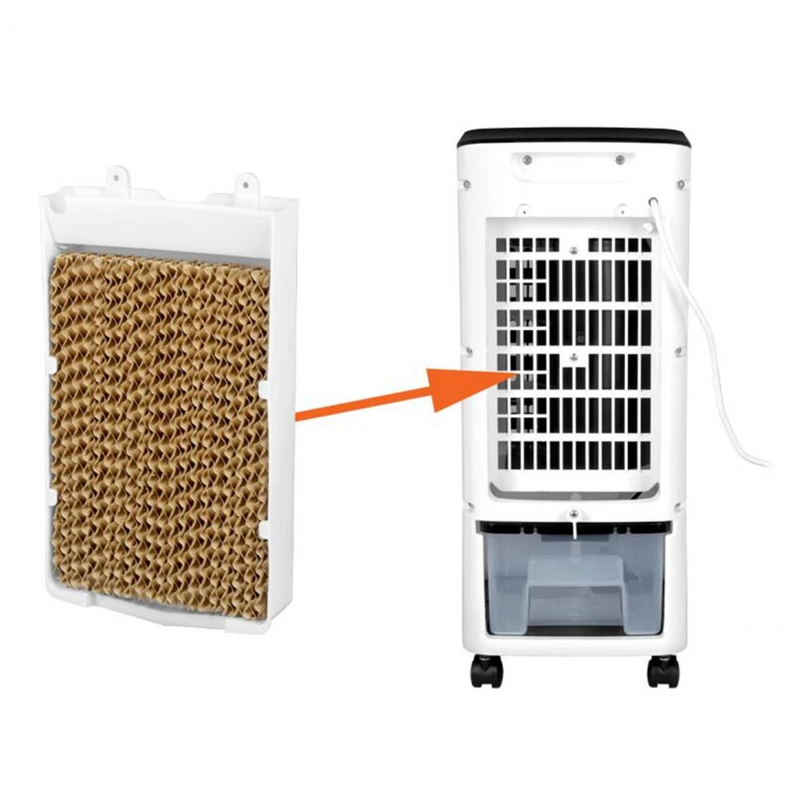 Refroidisseur D'air Climatiseur Humidificateur Portable LTC WT10 6 Refroidisseur D'air Climatiseur Humidificateur Portable LTC WT10 – Image 4