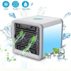 Marque Generique SMRT TEMPSA Mini Refroidisseur Ventilateur Air Climatisé Portable USB...