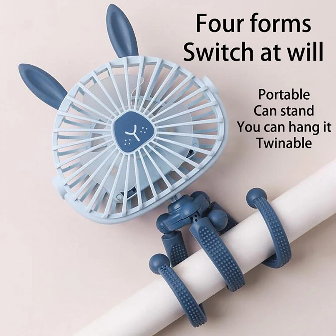 Universal Support Mini Clips Ventilateur Portable Portable USB Ventilateur Recha... 5 Universal Support Mini Clips Ventilateur Portable Portable USB Ventilateur Recha... – Image 3