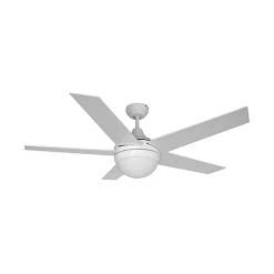 Ventilateur De Plafond Avec Lumière EDM Adriatico Blanc 60 W