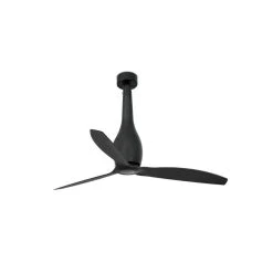 Faro Barcelona Ventilateur De Plafond Noir Mat Avec Moteur CC Intelligent - Télécom...