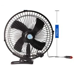 Alternative view of Universal Ventilateur De Refroidissement Oscillant De Vitesse Réglable De 10 Po...