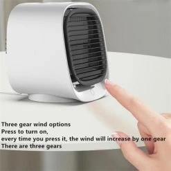 Alternative view of Marque Generique VENTILATEUR Mixte - Multifonctionnel USB Mini Ventilateur Humidificati...