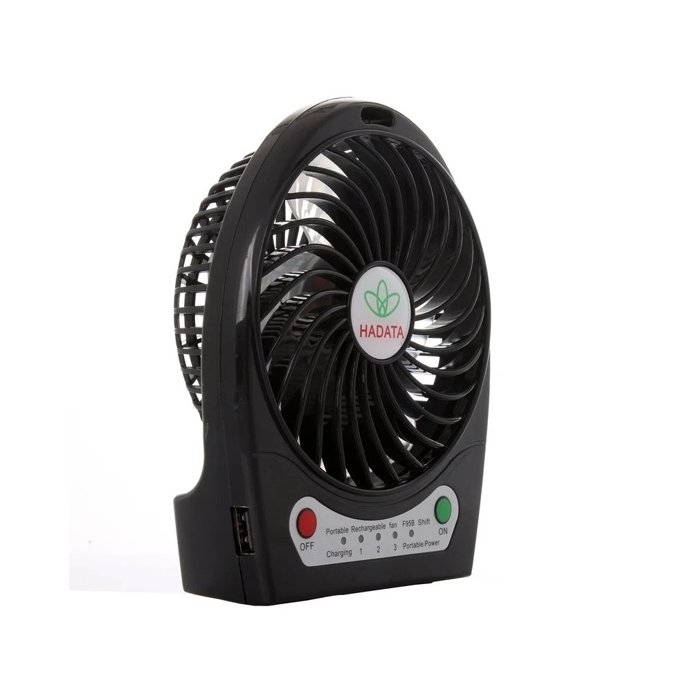 Wewoo Ventilateur Noir 4,3 Pouces Portable USB / Li-ion à Piles Rechargeabl... 6 Wewoo Ventilateur Noir 4,3 Pouces Portable USB / Li-ion à Piles Rechargeabl... – Image 4