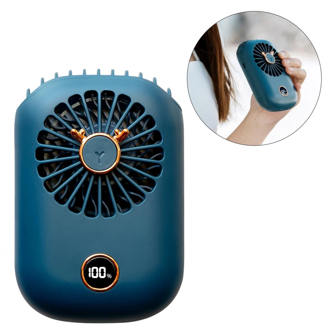 Marque Generique Ventilateur Personnel Portable Ventilateur Compact USB Ventilateurs Ul... 6 Marque Generique Ventilateur Personnel Portable Ventilateur Compact USB Ventilateurs Ul... – Image 4
