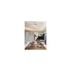 Faro Ventilateur Icaria 132cm Alu Gris Erable