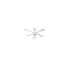 Westinghouse Ventilateur Portland 90cm Blanc Hêtre