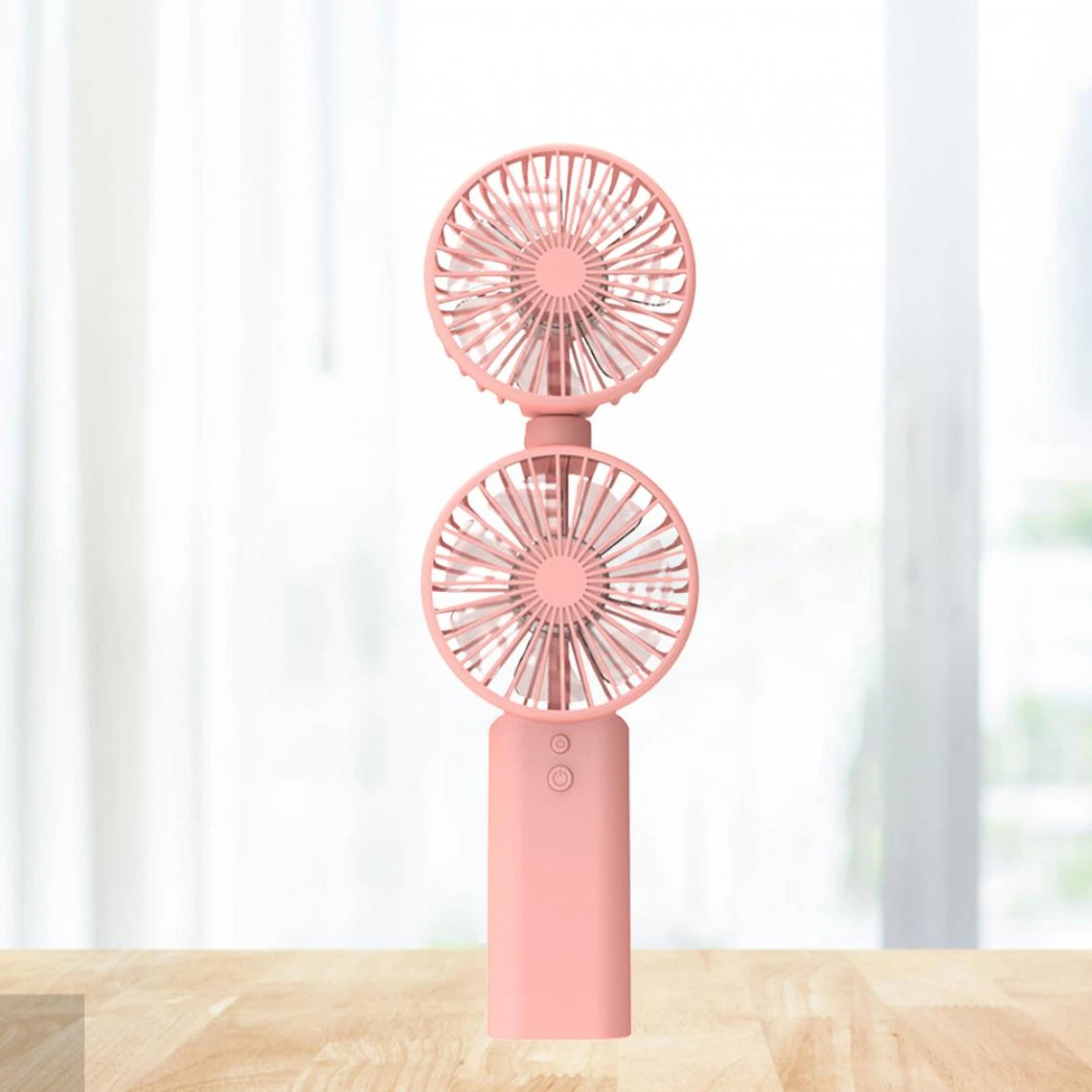 Marque Generique Ventilateur USB De Bureau Portable Ventilateur Personnel Rechargeable ... 5 Marque Generique Ventilateur USB De Bureau Portable Ventilateur Personnel Rechargeable ... – Image 3
